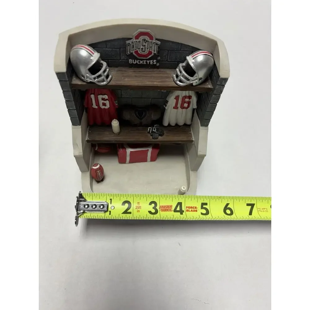 Ohio State Buckeyes Mini Locker Room Bookends - Go Bucks Vintage Book End Set